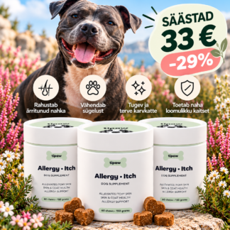 allergiku 3 purgiline pakett – tipaw allergy & itch